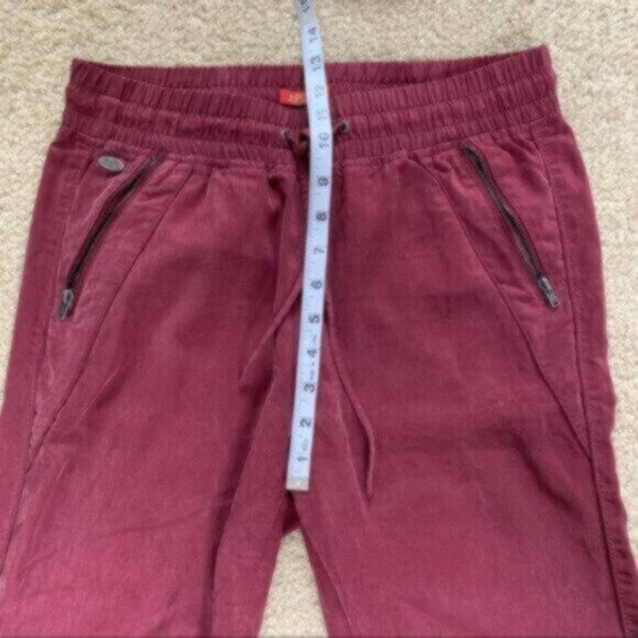 NWOT Esprit Burgundy Drawstring Joggers - Picture 9 of 13